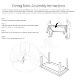 Dining table
