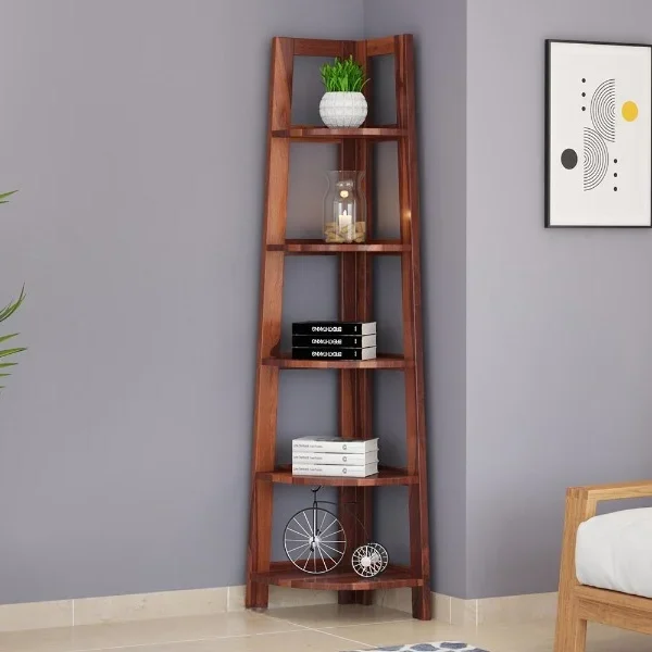 Stela Solid Wood Book Shelf