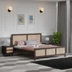 rattan king size bed, rattan queen size bed, king size bed, queen size bed