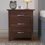 Bedside table, Sheesham wood bedside table, Cane bedside table with drawers, Solid wood nightstand 2 drawer, Premium Sheesham side table, Modern cane nightstand,
