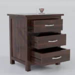 Bedside table, Sheesham wood bedside table, Cane bedside table with drawers, Solid wood nightstand 2 drawer, Premium Sheesham side table, Modern cane nightstand,