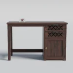 computer table, Office desk, Sheesham wood computer table, Solid wood study table with drawers, CNC drawer office desk, Wooden computer table for home, Premium Sheesham work from home desk,