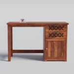 computer table, Office desk, Sheesham wood computer table, Solid wood study table with drawers, CNC drawer office desk, Wooden computer table for home, Premium Sheesham work from home desk,