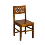 dining chair, sheesham wood dining chair with CNC back, Solid wood dining chair India, Honey finish wooden dining chair, CNC design wooden chair for dining table, Premium Sheesham dining chair,