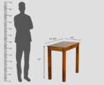 study table, Sheesham wood study table with drawer, Solid wood compact laptop table, Small study desk for home office, Wooden writing table 30 inch height, Sheesham laptop desk for bedroom,