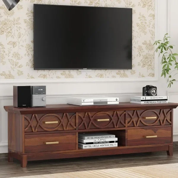 Aris Sheesham Wood TV Cabinets