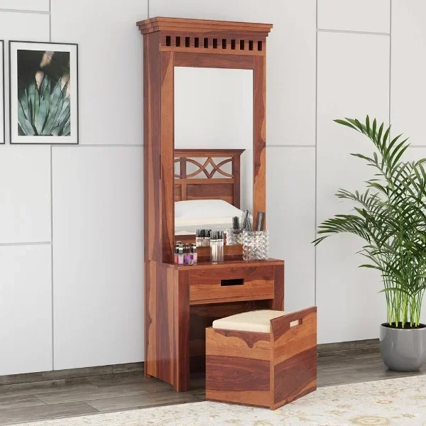 Kuber Rose Sheesham Wood Dressing Table