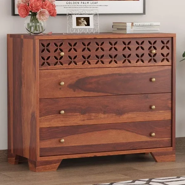 Kuber Sheesham Wood Chest of Drawer