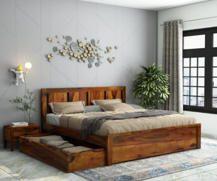 Latest Double Bed Designs with Box Storage : 2026 Guide