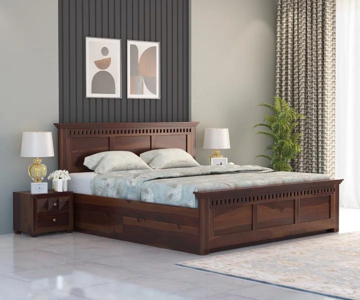 Latest Double Bed Designs with Box Storage : 2026 Guide