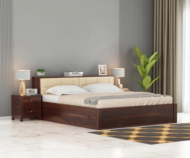 Latest Double Bed Designs with Box Storage : 2026 Guide