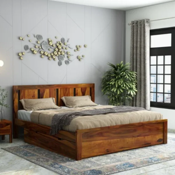 Drawer Storage Bed King-Queen
